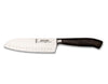 Santokumesser mit Kulle 16 cm Form Line Räuchereiche