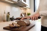 Brotmesser 22 cm Form Line Räuchereiche