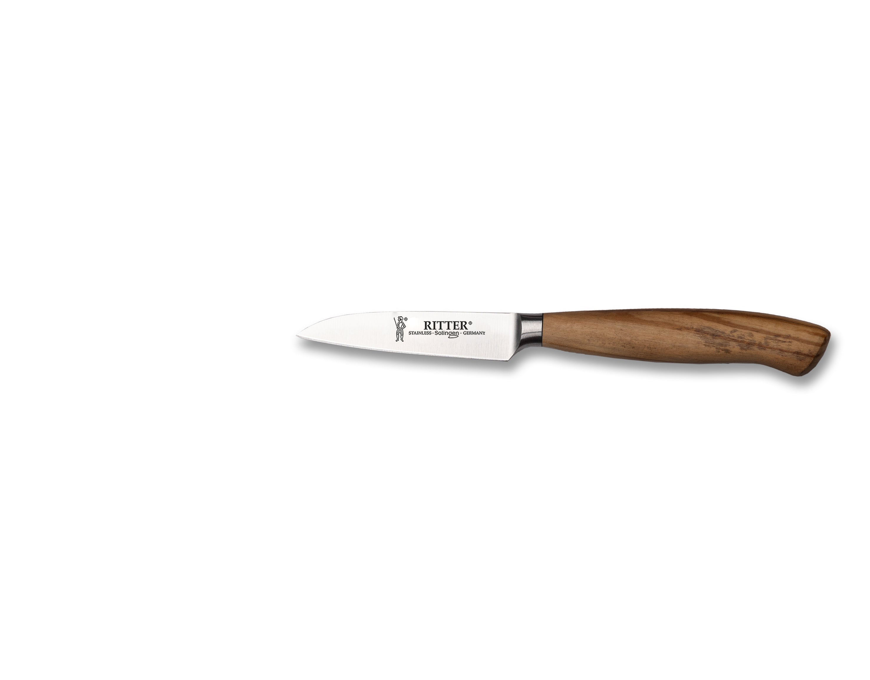 Gemüsemesser 9 cm Form Line Olive