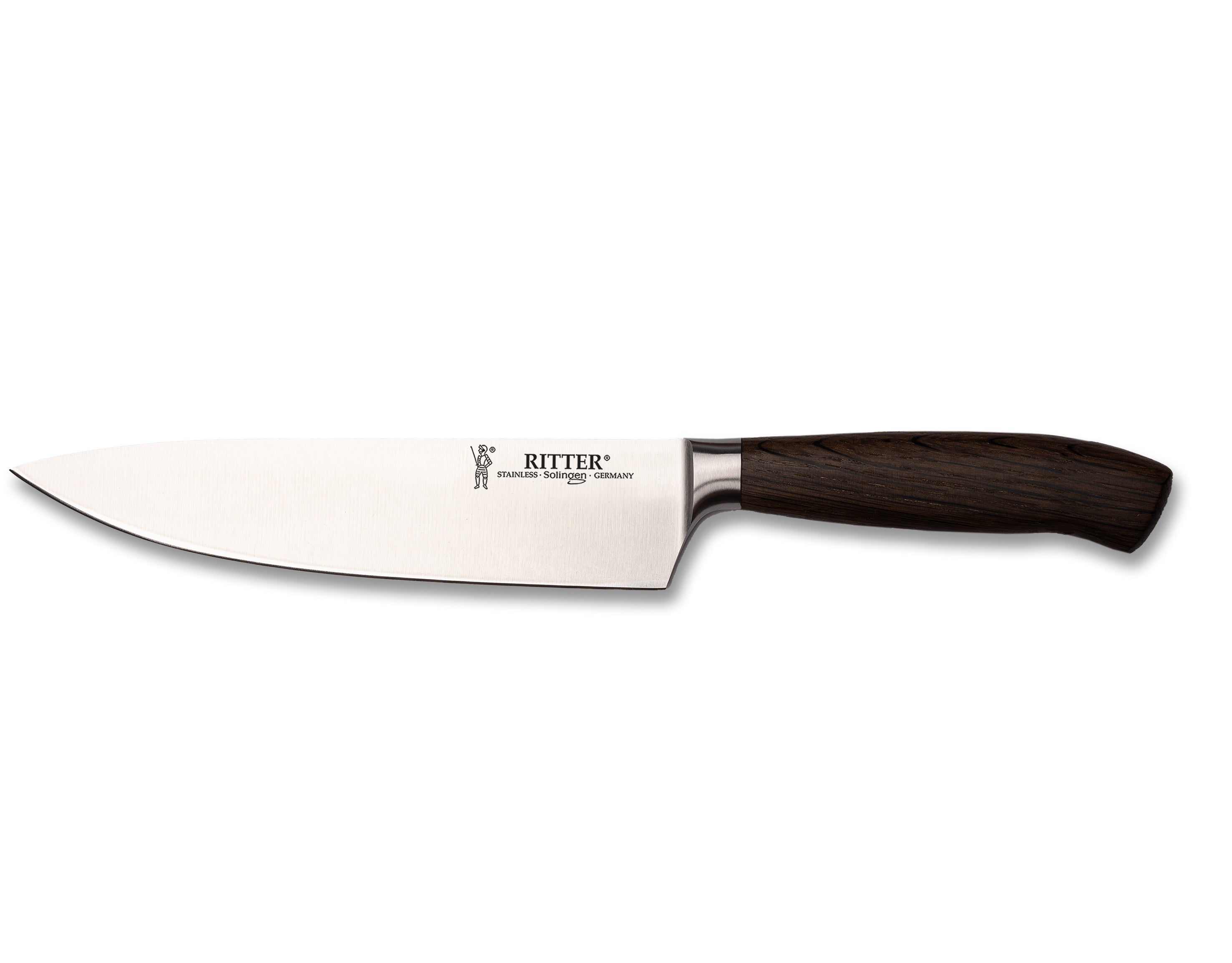 Kochmesser 21 cm Form Line Räuchereiche